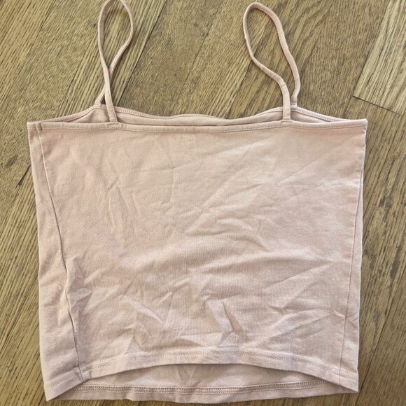 H&M Tops - Pink Cropped Camisole